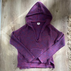 Free People Knit Hoodie